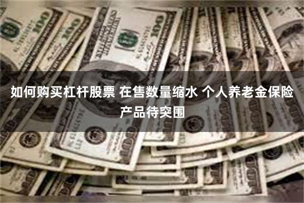 如何购买杠杆股票 在售数量缩水 个人养老金保险产品待突围