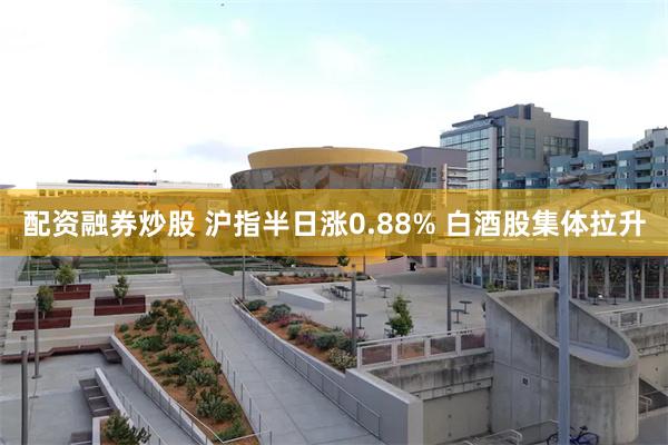 配资融券炒股 沪指半日涨0.88% 白酒股集体拉升